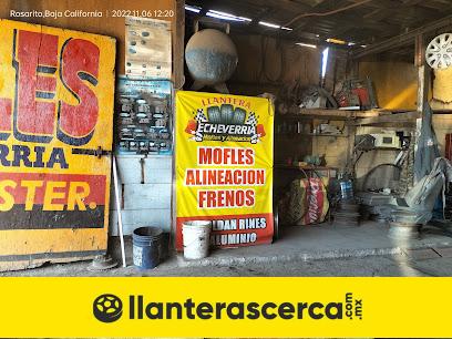 Llantera Echeverria en Rosarito